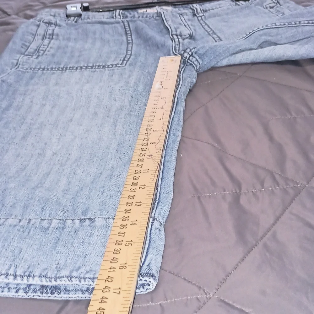 Free People Light Blue Denim Shorts - Picture 9 of 12